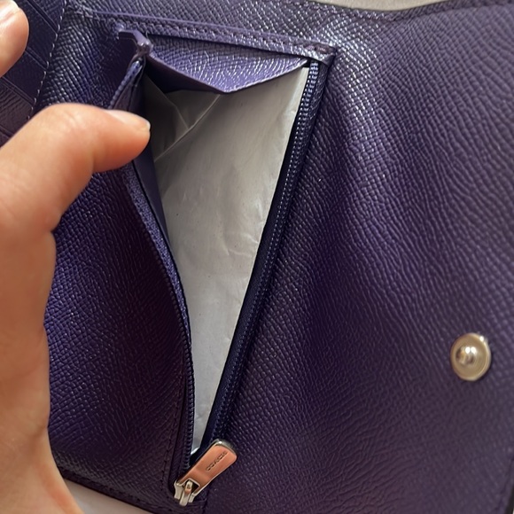 Purple Coach Wallet - Picture 6 of 9
